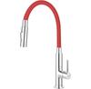 Mixer Ferro Zumba Slim 2F Chrome Red (BZA43R)