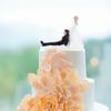 High Quality Synthetic Resin   & Groom Wedding Cake Topper Romantic Wedding Party Decoration Adorable Figurine Craft Gift