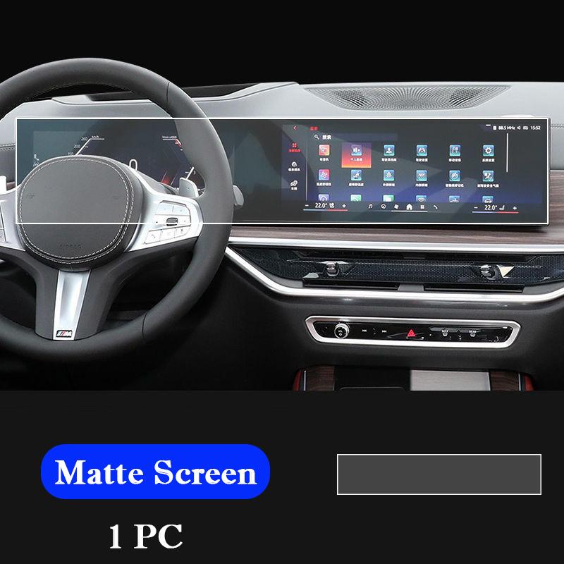 For BMW X7 X6 X5 G05 G18 G06 G07  2024 2025 Car GPS Navigation LCD Screen HD Protective Film Protector Decoration Stickers