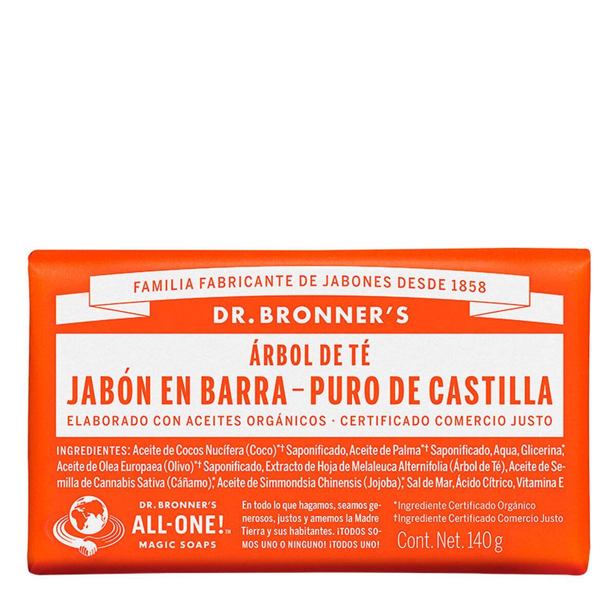 

Dr. Bronner s 140g Tea Tree Soap
