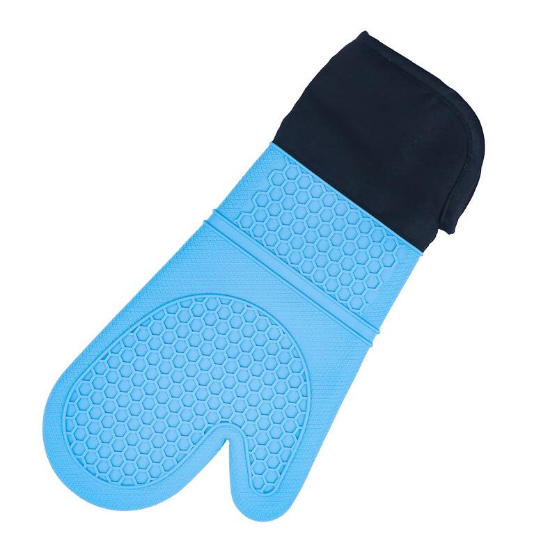 

ZISIZ Long Honeycomb Oven Mitts