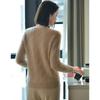 Fanzhen Women's 100% Wool Thickened Knit Sweater