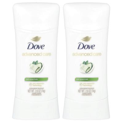 Pažangi priežiūra, Antiperspirantas dezodorantas, Go Fresh, 2 pakuotės, 74 g (2.6 oz) kiekviena