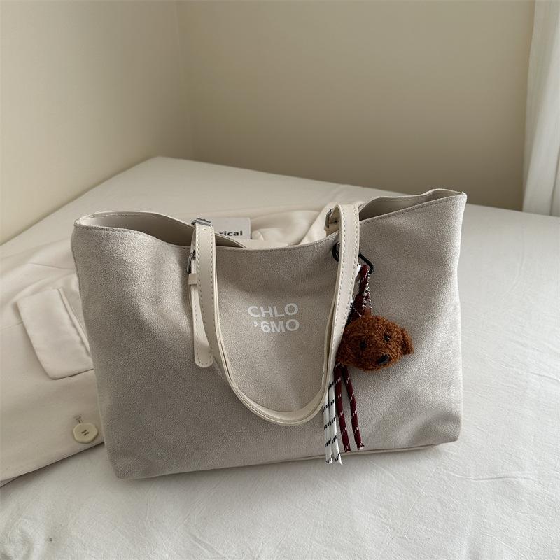 Spring High-value Big Bag 2025 New Commuter Leisure Messenger Shopping Bag Large-capacity Beautiful Shoulder Tote Bag