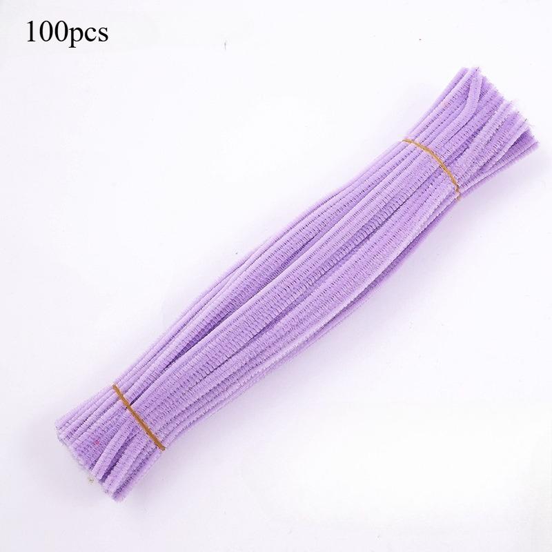 Pipe Cleaners Set Crafts Furry Chenille Stems Twist Stick DIY Arts Crafts Home Decoration Flower Bouquet Leaf Stem Handicrafts