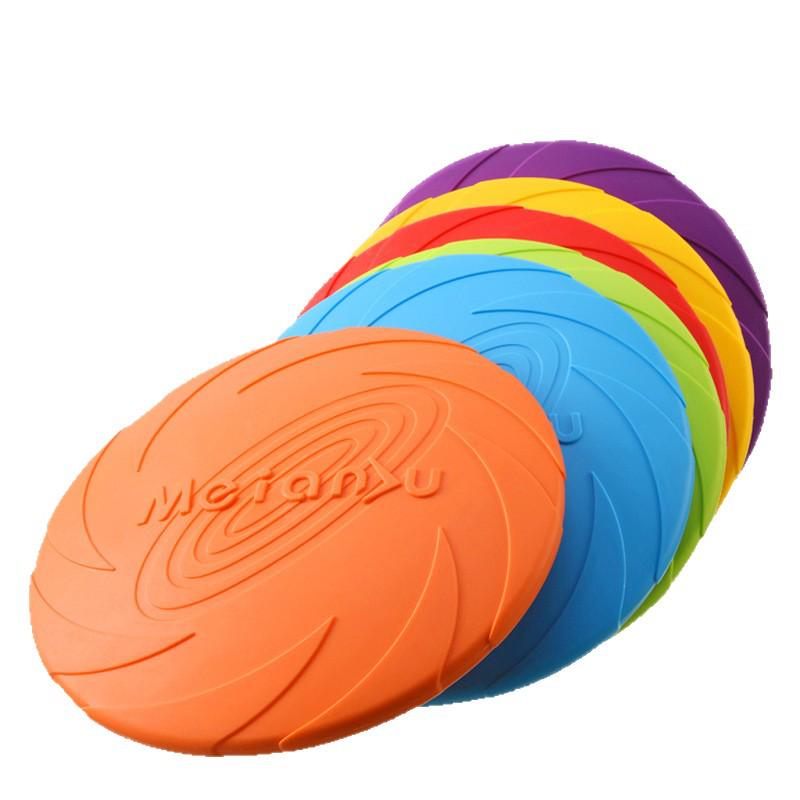 Meianju Dog Frisbee: Durable, Outdoor, Bite-Resistant Toy for Medium & Large Dogs