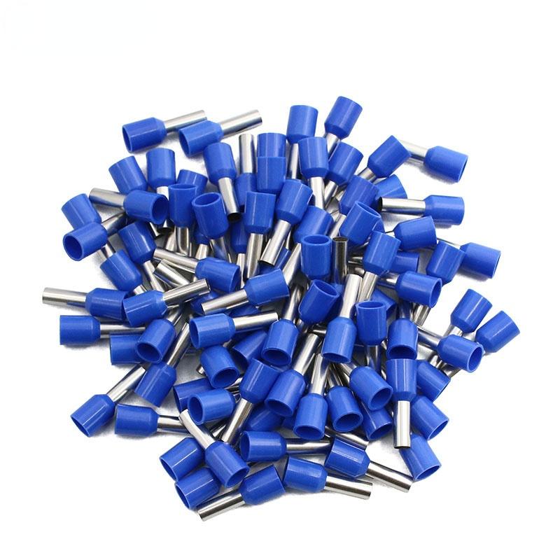1000Pcs/Pack E0508 E7508 E1008 Insulated Ferrules Terminal Block Cord End Wire Connector Electrical Crimp Terminator