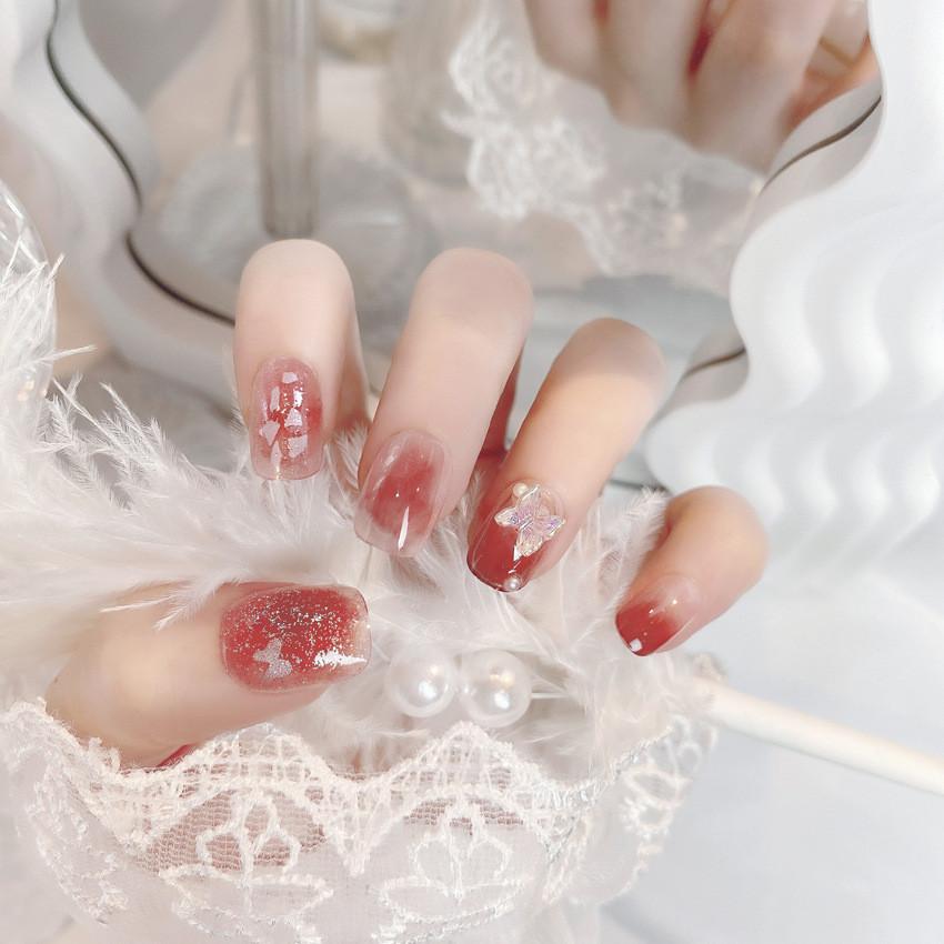 Nail Handmade Wear Fashion Casual Simple Exquisite Classic Nail Patch Style