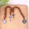 Prayer Saint Benedict Medal Vintage Crucifix Beads Medal Saint Benedict Rosary  Prayerful Catholic