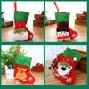 Neue Weihnachtsdekorationen Weihnachtsstrümpfe Weihnachtsbaumschmuck Weihnachtsmann Schneemann Reh Bär Weihnachtssocken.