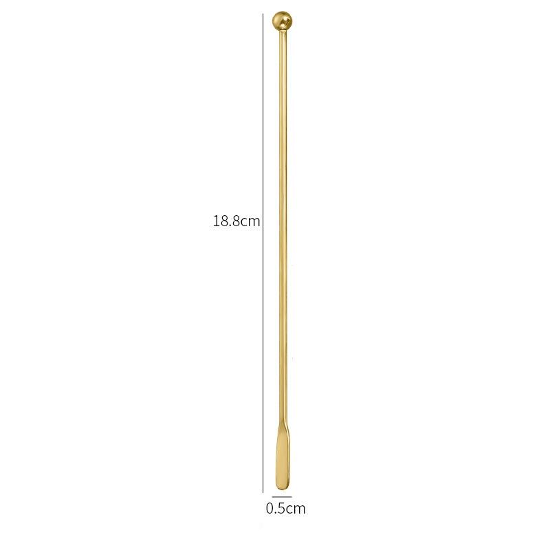 

304 нержавеющая сталь палочка для размешивания кофе бар сок Rio коктейль креативный миксер палочка для шампанского свизл палочки миксер шейкер коктейль золотой