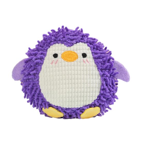 

Plush Squeaky Dog Toy with Short Mop Velvet Interactive Stuffed Toy for Small Medium Large Breeds Cute Animal Soft Dog Chew Toy for Boredom Relief