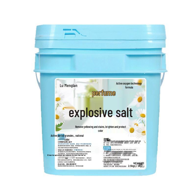 Spot Detergent: Perfume Boost, Stain & Yellow Remover, Color Renew, Bleach-Free, Fabric & Hand Protection, 5lb Bucket