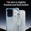 For iPhone 16 Pro Case Compatible with MagSafe Reinforced Corners TPU + Acrylic Back Cover