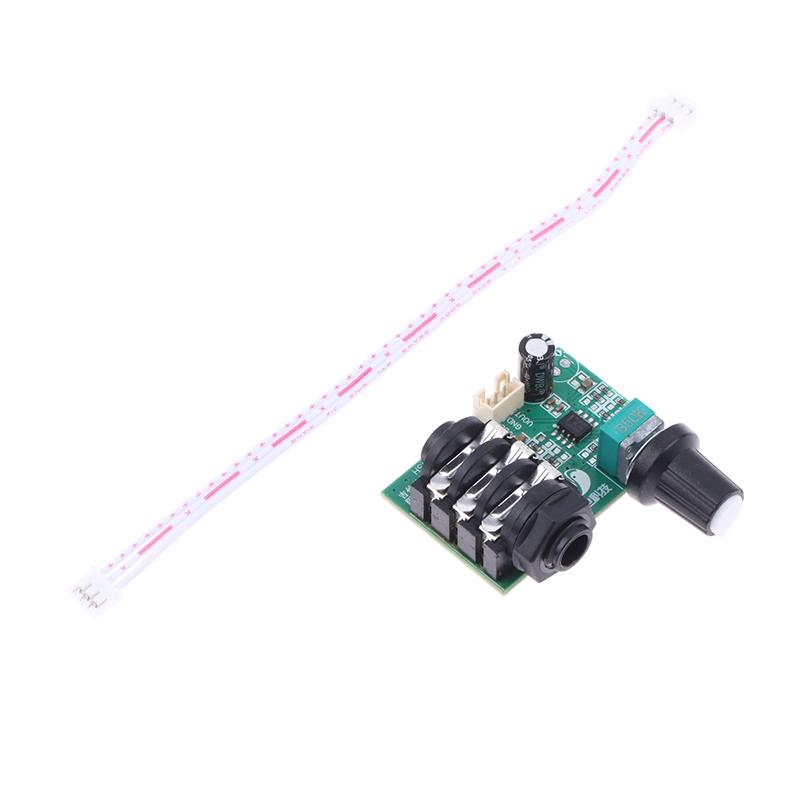 High-Impedance Tl072 12V Guitar Instrument Signal Amplifier Operational Amplifier Preamp Board