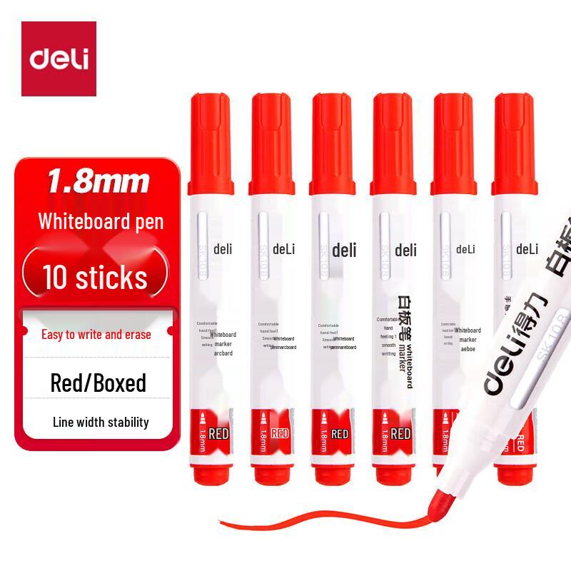 Deli Erasable Whiteboard Markers