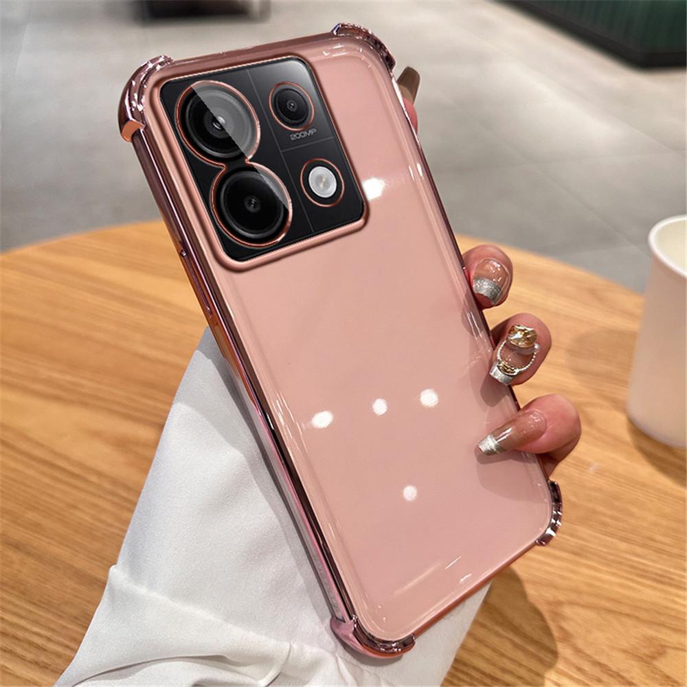 Luxusní magnetický pokovený stojánek Nárazuvzdorné pouzdro pro Xiaomi Redmi Note 13 Pro 5G 12 9S 11S 10C 12C 13C POCO X3 X6 Pro 12T 13T Kryt