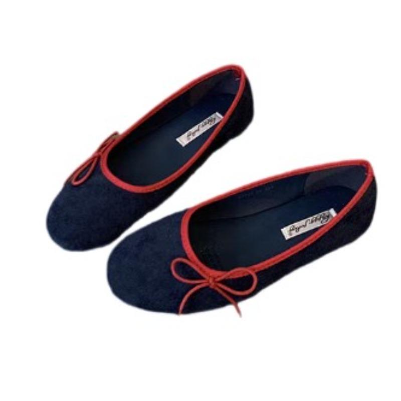 Bow Women Flats Shoes Casual Loafers New Marie Janes Sandals 2025 Trend Summer Sneakers Walking Shallow Shoes Zapatos