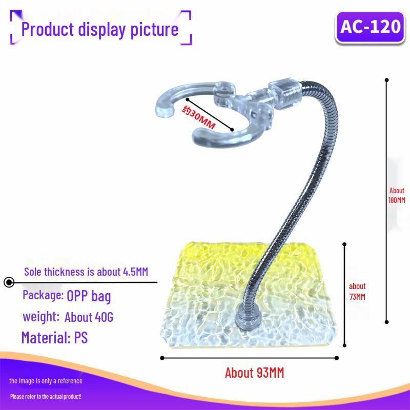 BJD Compatible 12"/8"/6" Telescopic Adjustable Doll Stand