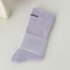 Female Spring and Autumn Macarone Solid Color Anti Pilling Sports Tall Cotton Socks