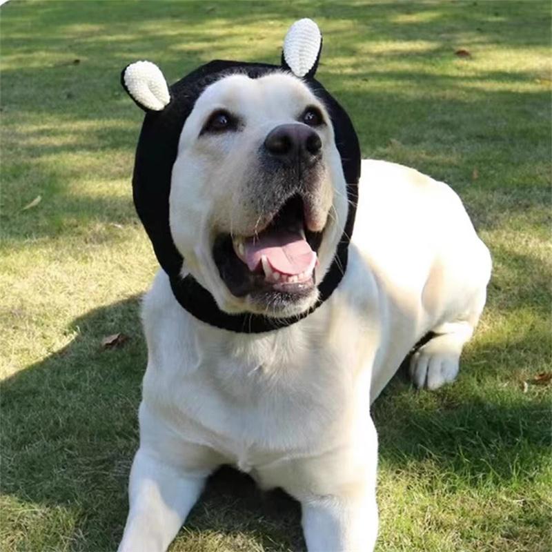 Winter Warm Big Dog Hat Cap Thickened Knit Pet Headwear Headgear for Medium Large Dogs Labrador Mascotas Costume Accessories