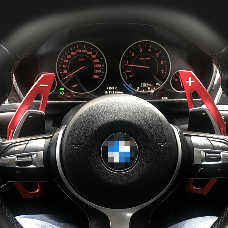 Car Steering Wheel Paddle Shifter Extension For BMW F30 F31 F32 F10 F20 F22 F15 F16 X1 X3 X4 X5 X6 1/2/3/4/5/6/7 Series Aluminum