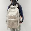 Schoolbag schoolbag junior high school students ins high value students high school students college students male backpack large capacity spine 