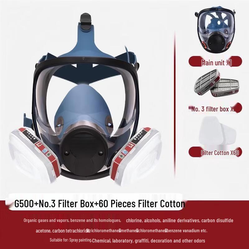 DAXTE Full-Face Respirator Mask