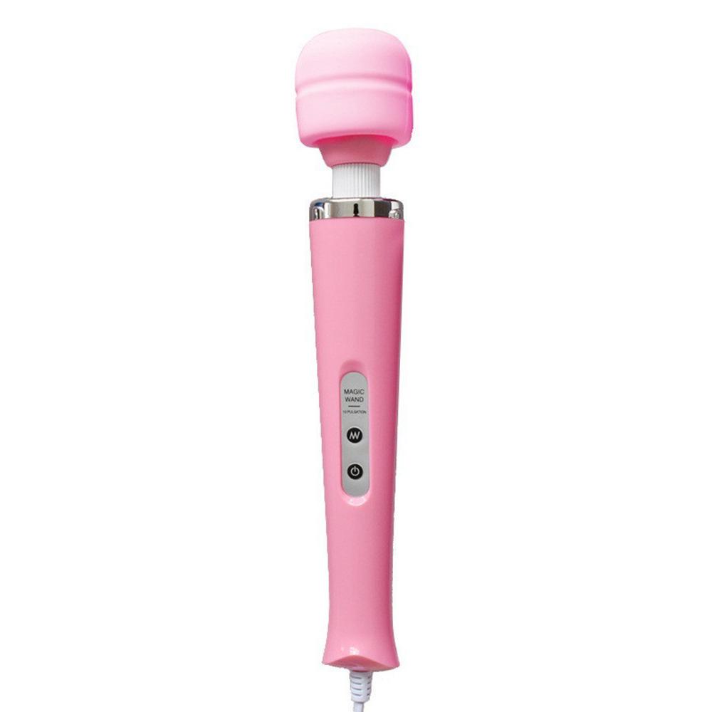 Oversized Head Vibrator AV Rod Stimulation Massager Female Masturbator Powerful Vibration Massage Stick Adult Sex Toy for Women