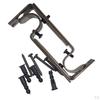 10-13cm Adjustable Curtain Rod Bracket Wall Mounted Drapery Pole Holder