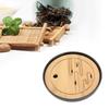 Bamboo Material Bamboo Tea Tray Round Shape Kungfu Tea Tray Water Storage Tea Tray  Tea Accessories