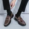 High Quality Leather Shoes For Men 2026 Slip On Loafers Men Casual Party Formal Shoes Business Orthopedic Dress Shoes For Men