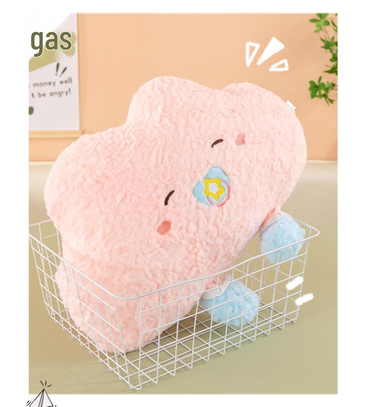 Nordic Cloud Plush Pillow Doll: Cute Mood Sofa & Window Décor