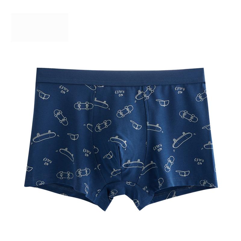 

Мужское нижнее белье с принтом, трусы-боксеры, спортивные быстросохнущие трусы с плоскими углами для молодых мужчин 3XL