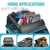 50" x 39" x 4.75" Roof Rack Cargo Basket W/Cross Bars Fit for Car SUV Pickup Truck Van Universal Top Cargo Carrier Metal Luggag