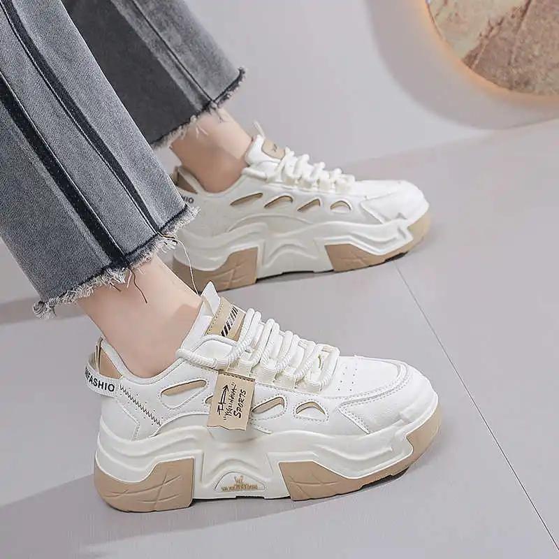 Height Up 35 Women's Luxury Boot Training Luxury Sneakers High Quality Women's Autumn Shoes Sports Famous Brands Sapatilla