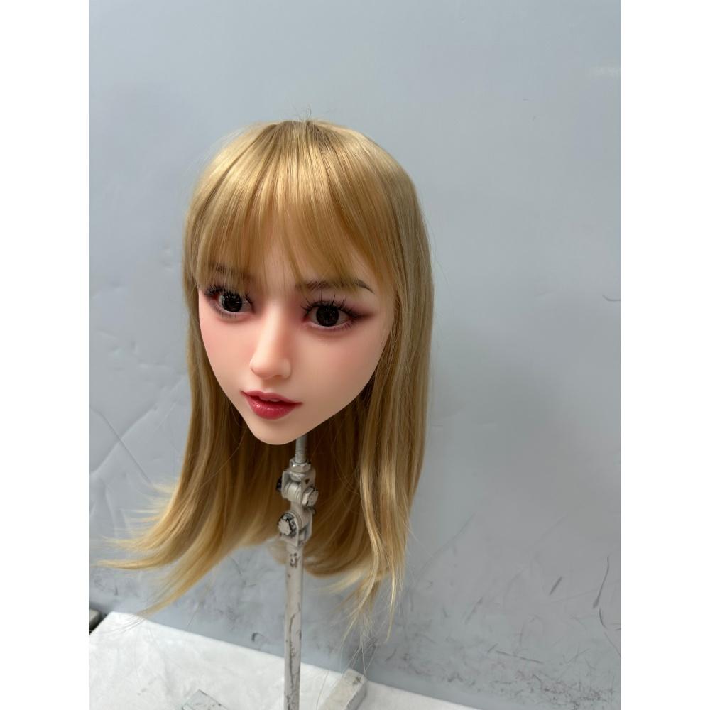 Men's Sex Doll Head TPE Soft Skin Feel Oral Sex Exquisite Makeup With Mouth Masturbation Cup Erotic Adult Sex Toy