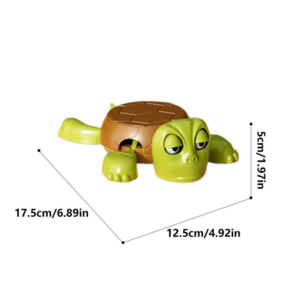 Quirky Turtle Coaster Panicked Turtle Insulated Coaster Ornament Stress relief Funny Bugsy Doll Mug Base Decoration