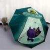 1pc Alien Spaceship Automatic Open/Close Umbrella with One Touch Button,, Windproof Design   Lightweight Portable Umbrella for Women & Men6116