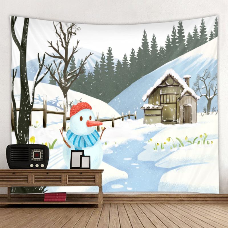 Зимний снеговик — фото 3