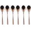 Set of Demitasse Spoons Sambonet Taste, PVD Copper, 6 Pcs (52553C37)