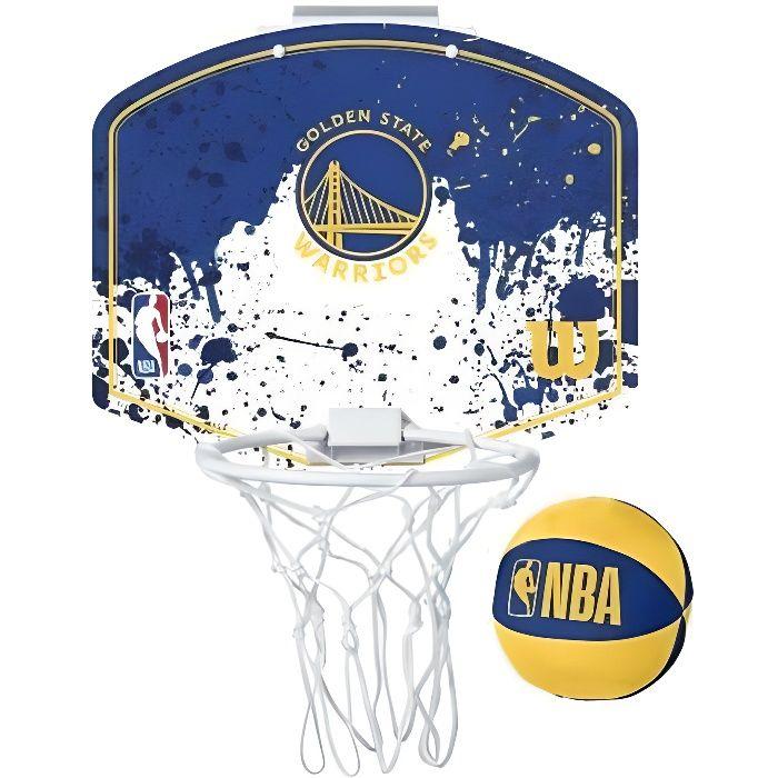 

Mini Basket - NBA - Golden State Warriors - Dark Blue - One Size - Easy Assembly жовтий