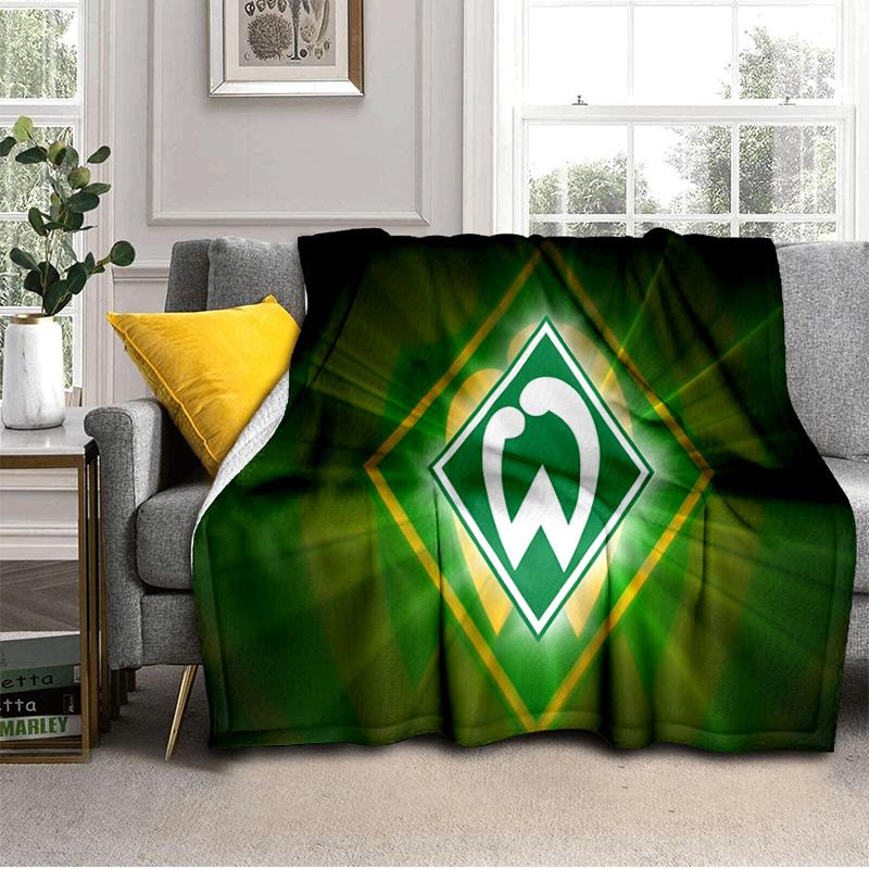 Coperta Calda da Calcio Werder Bremen Adatta per Divani, Letti, Uffici e Campeggio - Regalo Perfetto per Halloween Natale