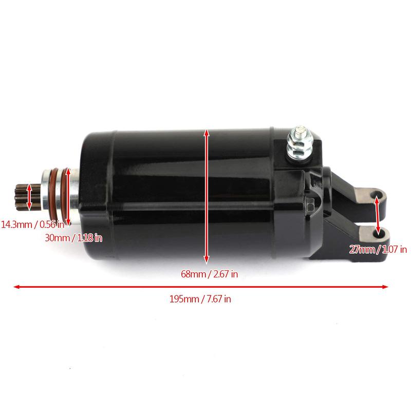 

Starter Motor for SeaDoo Spark 2 Up / 3 Up 900 Rotax 2014- ACE 14-19 Replace 420893830 420892426
