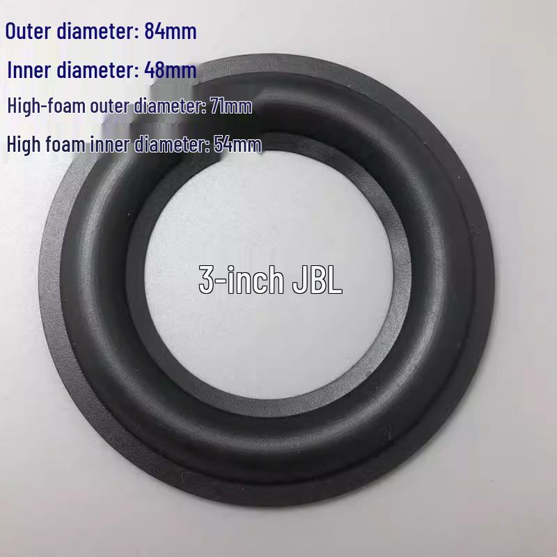 Speaker Repair Rubber Edge: Sizes 1.5/2/2.75/3/4/5/6/7/8/10/12 inches