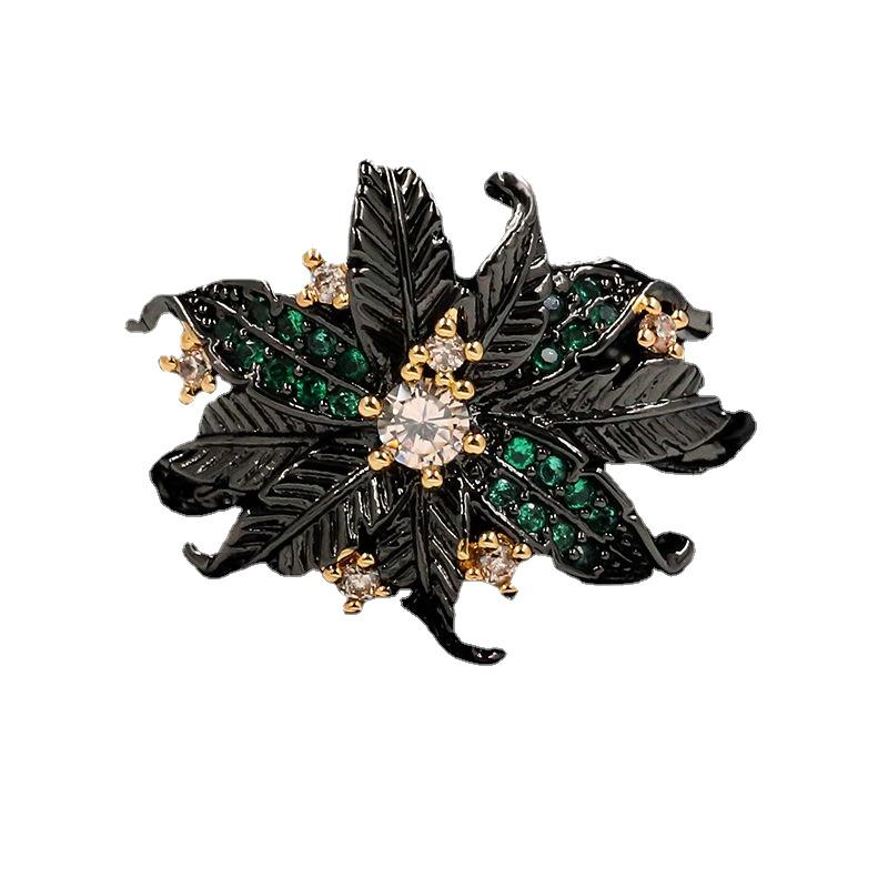 

Богемия Ювелирные изделия Нежные цветочные листья Кольцо Женские ретро обручальные кольца Винтаж ювелирные изделия