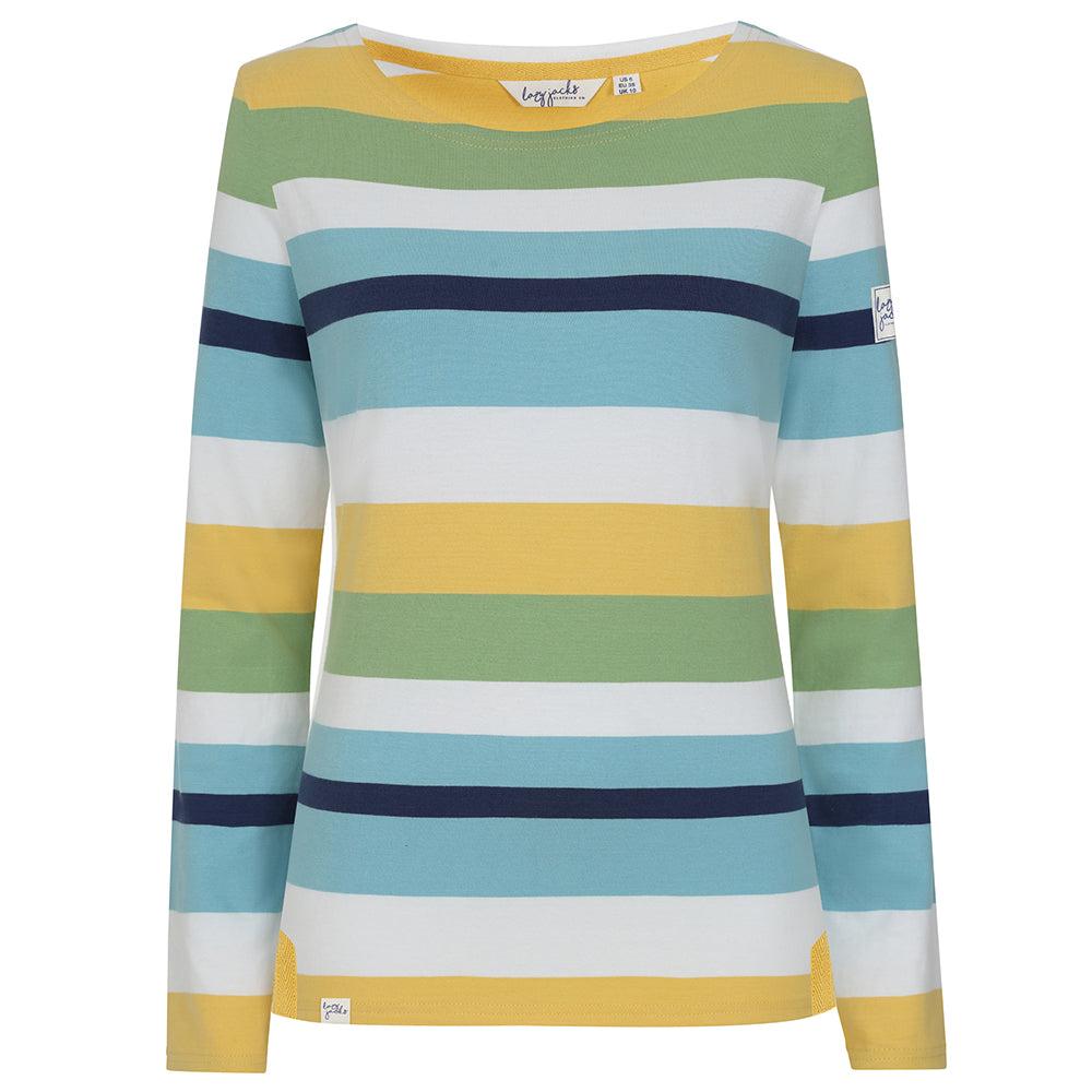 Lazy Jacks Womens/Ladies Breton Top