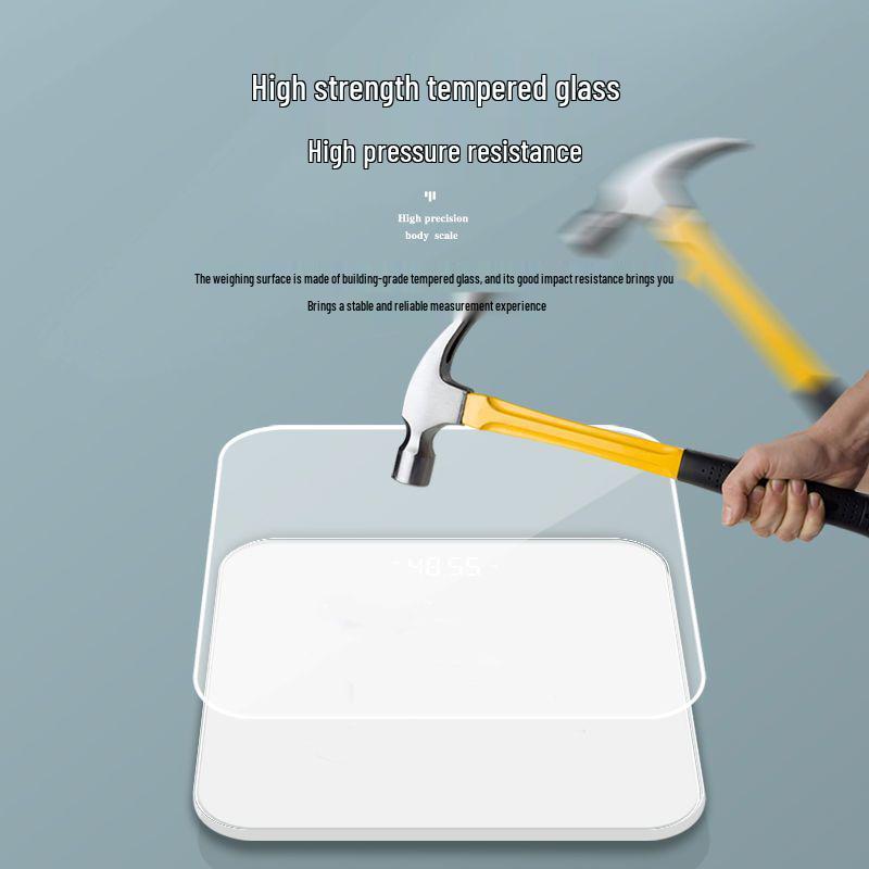 Bluetooth High-Precision Body Fat & Weight Scale for Home or Dorm Use