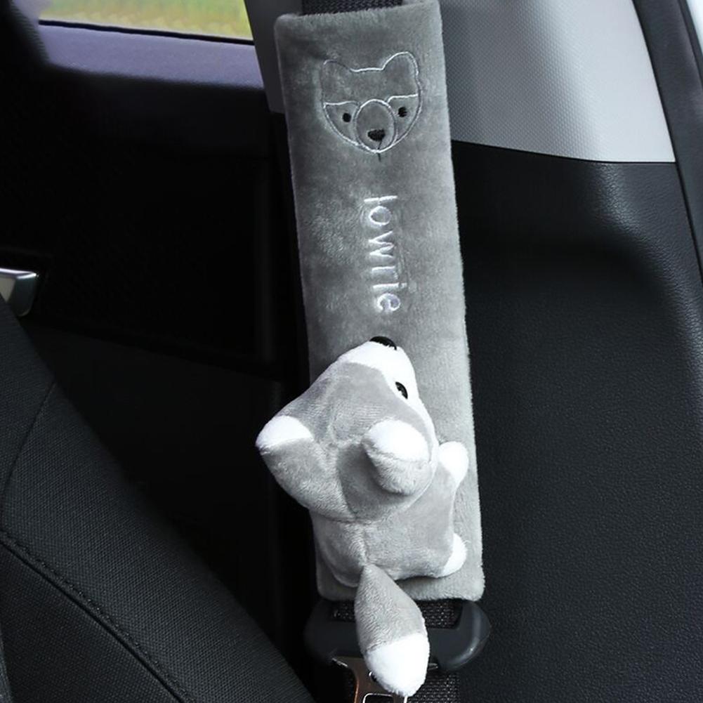 Car Seat Belt Shoulder Protection Cover Cute Personality Cartoon Protection Safe Cover Auto Interior Decoration Supplies Tools