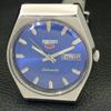 SEIKO 5 AUTOMATIC JAPAN 6309A MENS VINTAGE BLUE COLOR DIAL WATCH a701287-5 R206a-a701287
